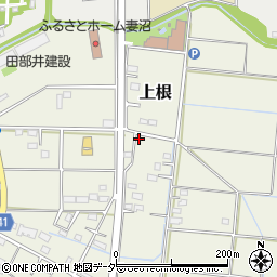 埼玉県熊谷市上根246周辺の地図