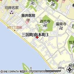 みくに園　三國湊店周辺の地図
