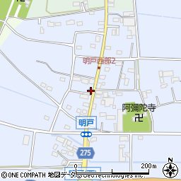 埼玉県深谷市明戸612周辺の地図