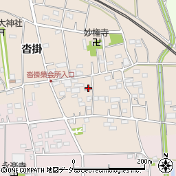 埼玉県深谷市沓掛46周辺の地図