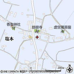 茨城県結城郡八千代町塩本10周辺の地図