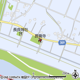 長養寺周辺の地図