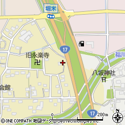 埼玉県深谷市上増田40周辺の地図