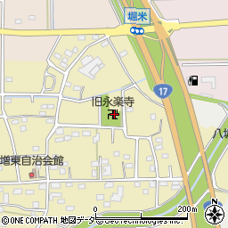 埼玉県深谷市上増田76周辺の地図