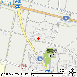 埼玉県深谷市戸森334周辺の地図