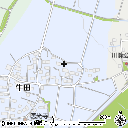 群馬県藤岡市牛田323周辺の地図