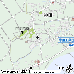 群馬県藤岡市神田876-2周辺の地図