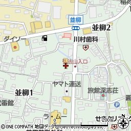 ＪＡ松本市農産物直売所周辺の地図