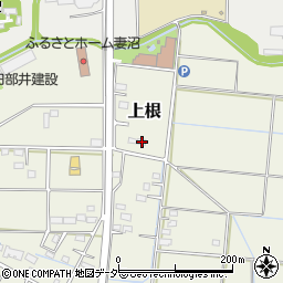 埼玉県熊谷市上根248周辺の地図