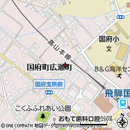 尾崎治療所周辺の地図