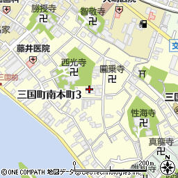 遠成寺周辺の地図