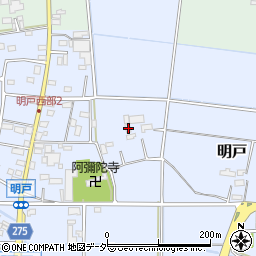 埼玉県深谷市明戸658周辺の地図