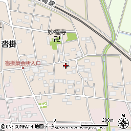 埼玉県深谷市沓掛13周辺の地図