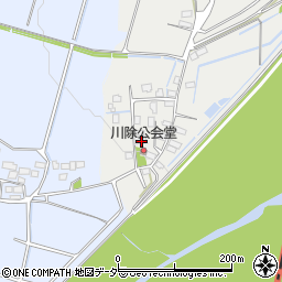 群馬県藤岡市川除205周辺の地図