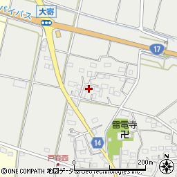 埼玉県深谷市戸森333周辺の地図