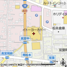 イトーヨーカドー南松本店周辺の地図