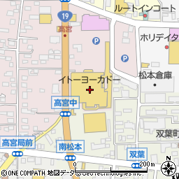 イトーヨーカドー南松本店周辺の地図