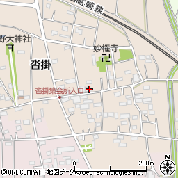 埼玉県深谷市沓掛34周辺の地図