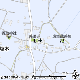 茨城県結城郡八千代町塩本14周辺の地図