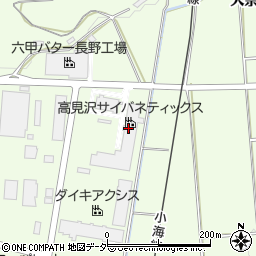 株式会社高見沢サイバネティックス　長野第三工場ＴＰＰ部周辺の地図