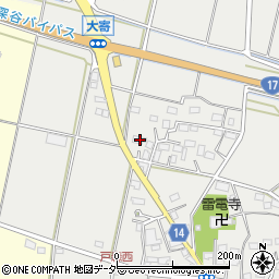 埼玉県深谷市戸森328周辺の地図