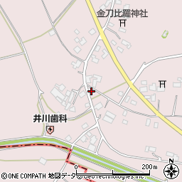茨城県鉾田市紅葉798-1周辺の地図