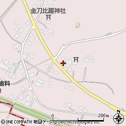 茨城県鉾田市紅葉790-1周辺の地図