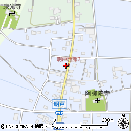 埼玉県深谷市明戸613周辺の地図