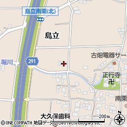 長野県松本市島立4486周辺の地図
