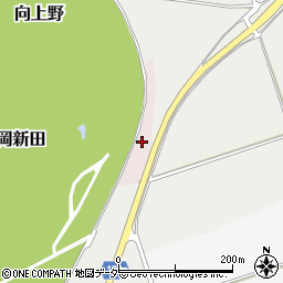 茨城県筑西市福岡新田周辺の地図