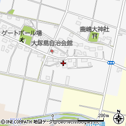 埼玉県深谷市大塚島153周辺の地図