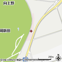 茨城県筑西市福岡新田周辺の地図