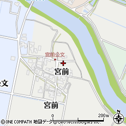 福井県あわら市宮前8周辺の地図