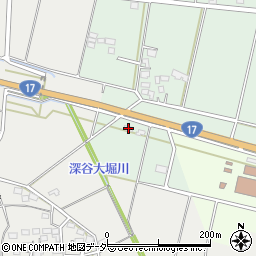 埼玉県深谷市高畑373周辺の地図