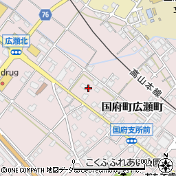 岐阜県高山市国府町広瀬町周辺の地図