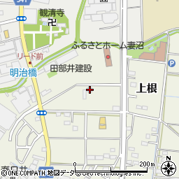 埼玉県熊谷市上根128周辺の地図