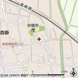 埼玉県深谷市沓掛22周辺の地図