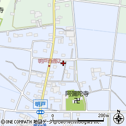埼玉県深谷市明戸651周辺の地図