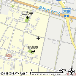 埼玉県深谷市起会232周辺の地図