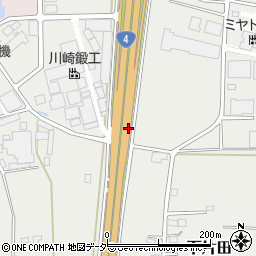 茨城県古河市下片田周辺の地図