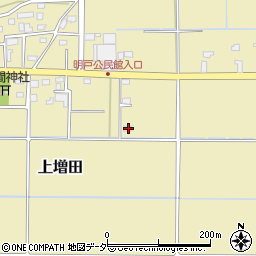 埼玉県深谷市上増田713周辺の地図