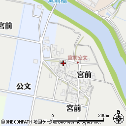 福井県あわら市宮前6-9周辺の地図