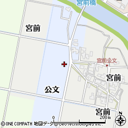 福井県あわら市公文5周辺の地図