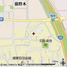 埼玉県深谷市上増田133周辺の地図