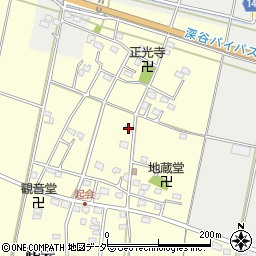 埼玉県深谷市起会277周辺の地図