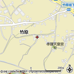 茨城県小美玉市竹原1640-2周辺の地図