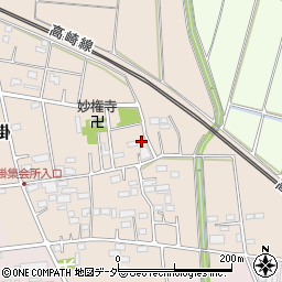 埼玉県深谷市沓掛20周辺の地図
