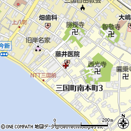 藤井医院周辺の地図