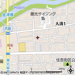 ＵＳＡ金津店周辺の地図