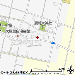 埼玉県深谷市大塚島159周辺の地図